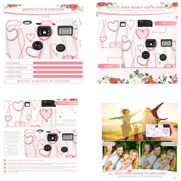 Disposable Camera for Wedding with Flash
