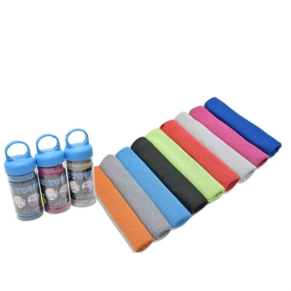 Travel Gym Cooling towel with Bottle