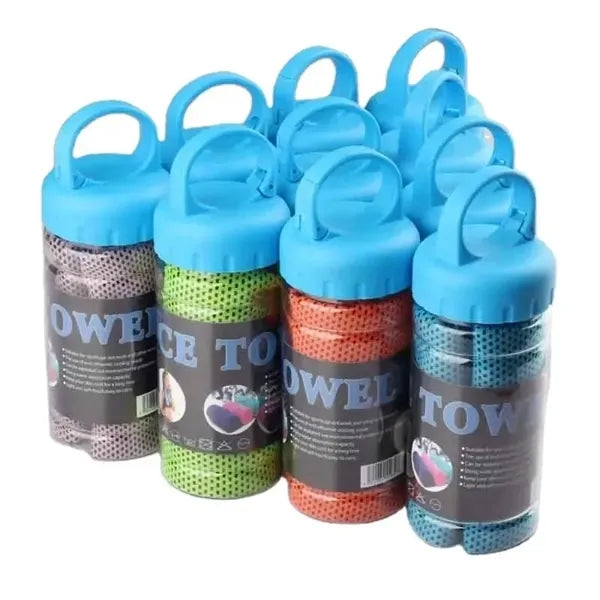 Travel Gym Cooling towel with Bottle