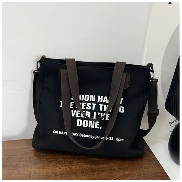 Canvas Tote Handbags student Casual Shoulder Crossbody Bag