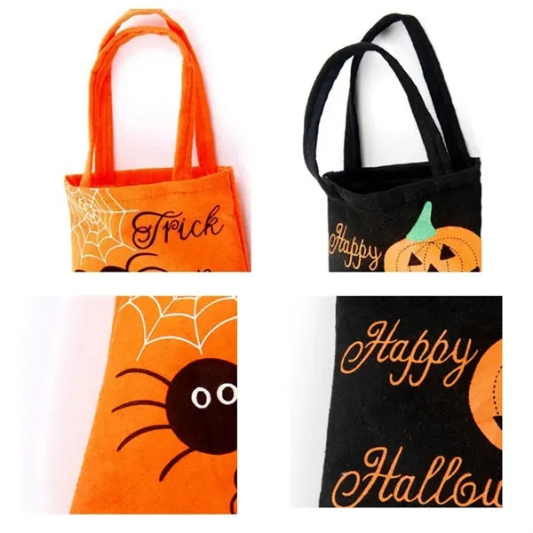 Halloween Pumpkin Candy Tote Bag