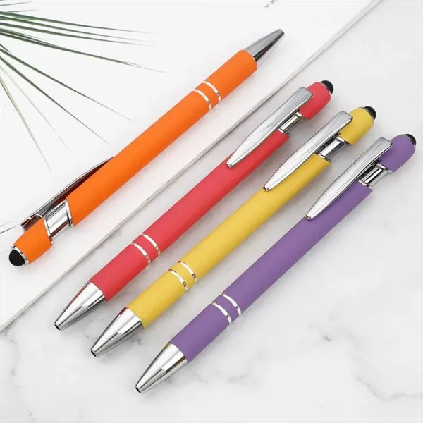 Soft Touch Rubber Pen
