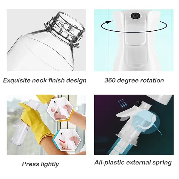 Ultra Fine Continuous Water Mister for Hairstyling