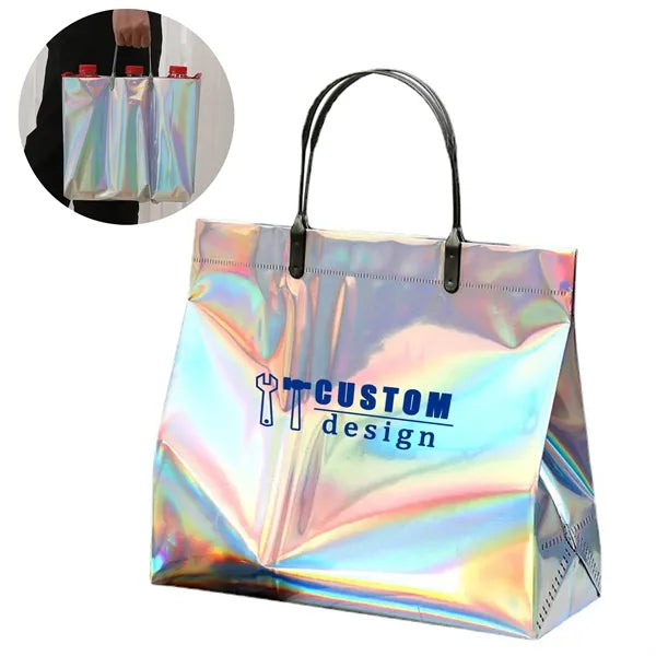 PVC Holographic Laser Tote Bag