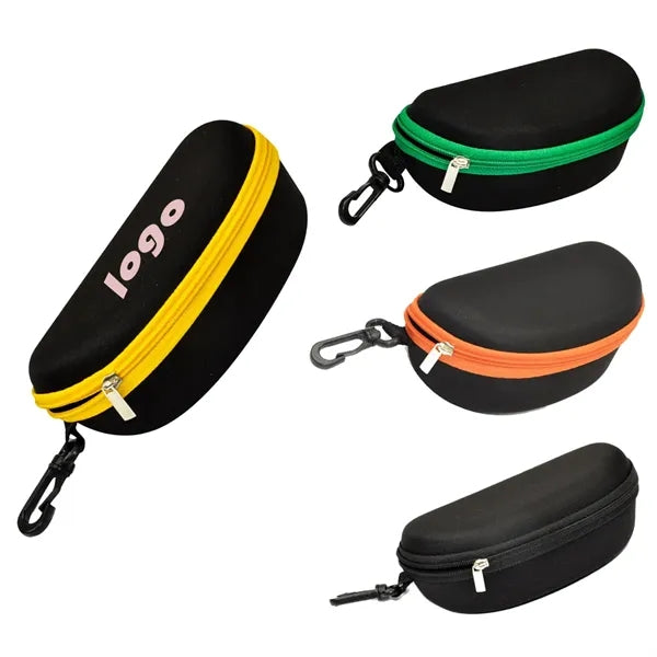 Portable Travel Zipper Eyeglasses Case