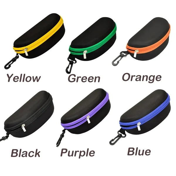 Portable Travel Zipper Eyeglasses Case