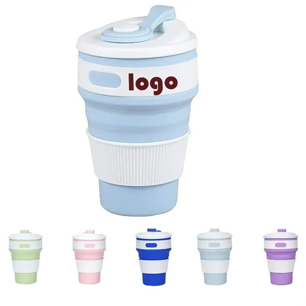 Collapsible Leak Proof Silicone Travel Drinking Cups