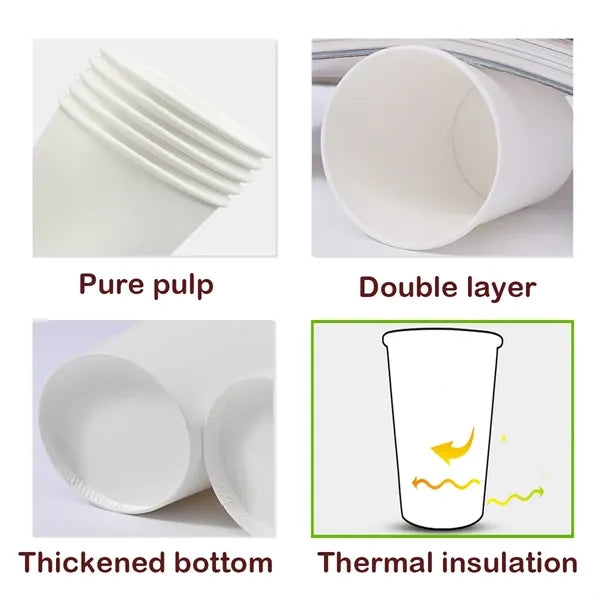 9 oz Double Wall Insulated Paper Cups