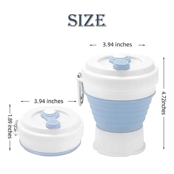 Collapsible Silicone Drinking Cup