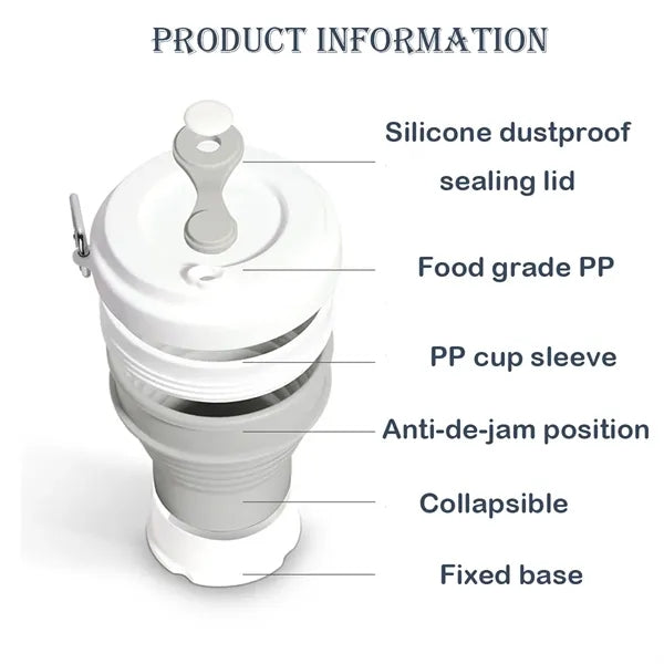 Collapsible Silicone Drinking Cup