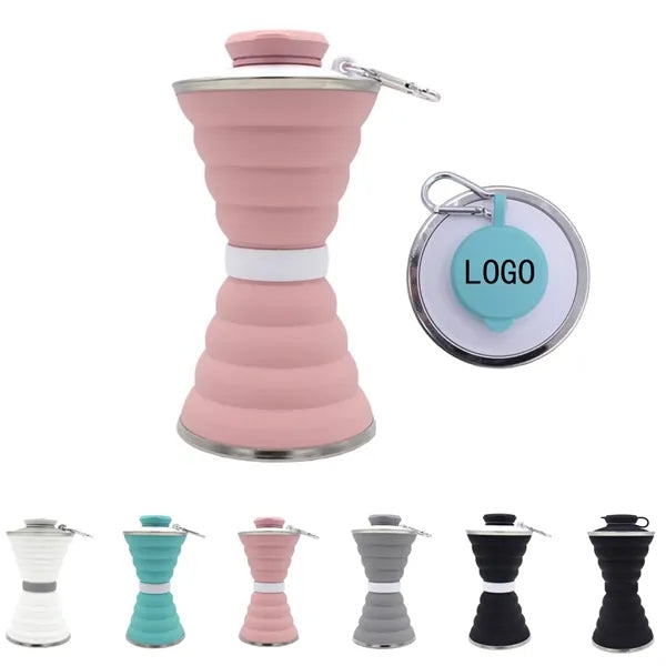 Outdoor Silicone Folding Water Bottle
