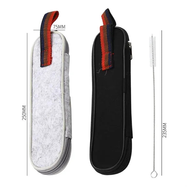 Portable Travel Utensils With Case