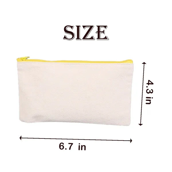 Canvas Pen Pencil Bag
