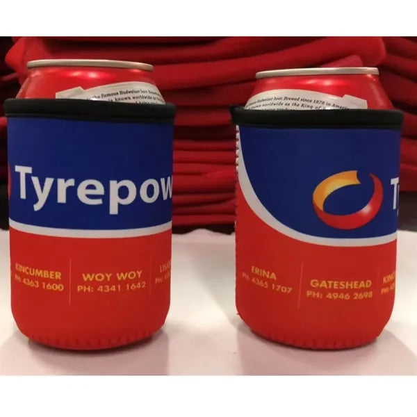 12oz Full Color Sublimation Can Cooler Sleeves w/1 Seam