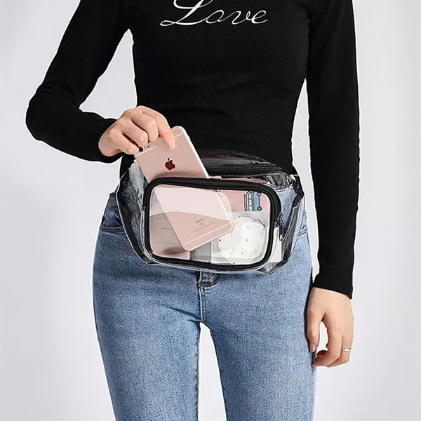 Waterproof Clear Fanny Pack Waist Belt Bag