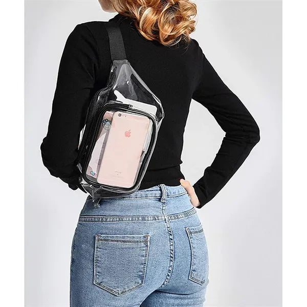 Waterproof Clear Fanny Pack Waist Belt Bag