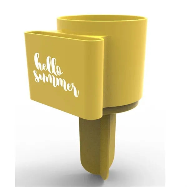 Beach Cup Holders W/the Phone Pocket