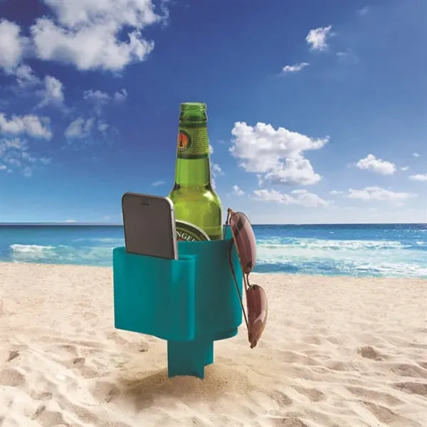 Beach Cup Holders W/the Phone Pocket