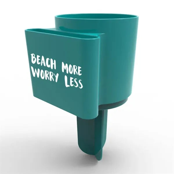 Beach Cup Holders W/the Phone Pocket