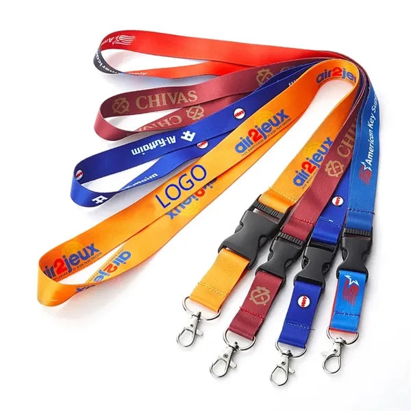 Office Lanyard for id Badge Holder Keys w/Detachable Buckle