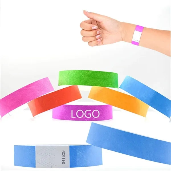 Tyvek Paper Wristbands for Events