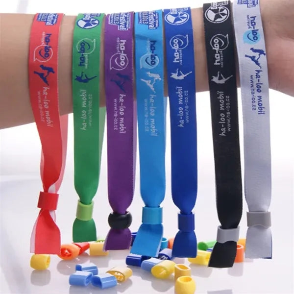 Sublimated Fabric Wristband Lanyard--13"X0.59"
