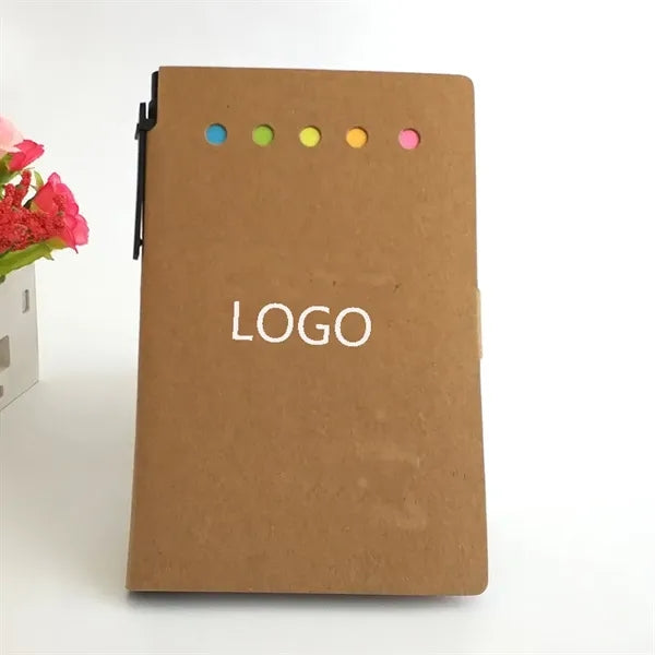 Handy Book Sticker Note Pads w/Pen