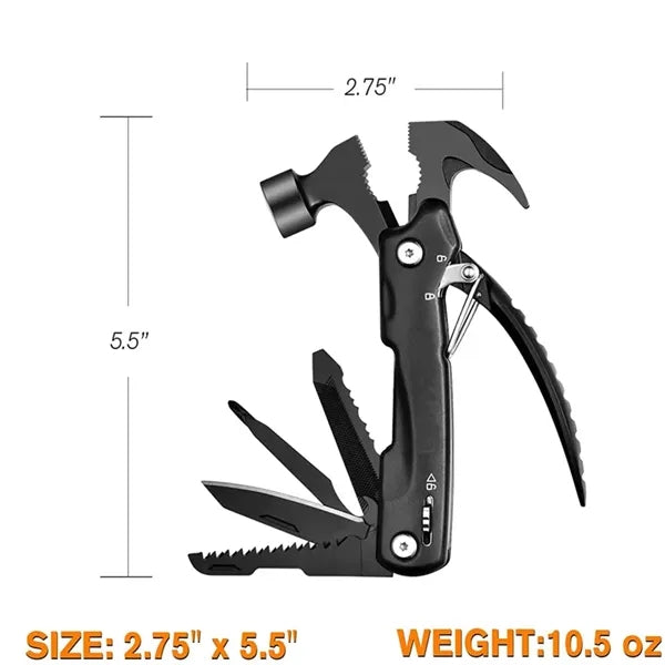 12 in 1 Multi Hammer Multitool for Emergency Survival