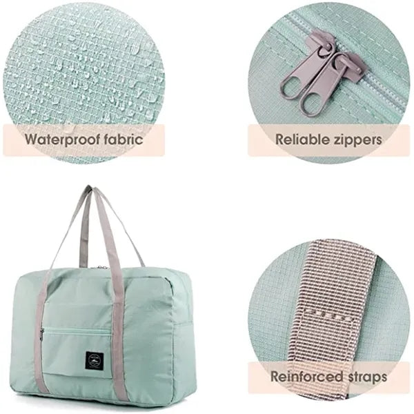 Foldable Travel Duffel Tote Bag Carry on Luggage
