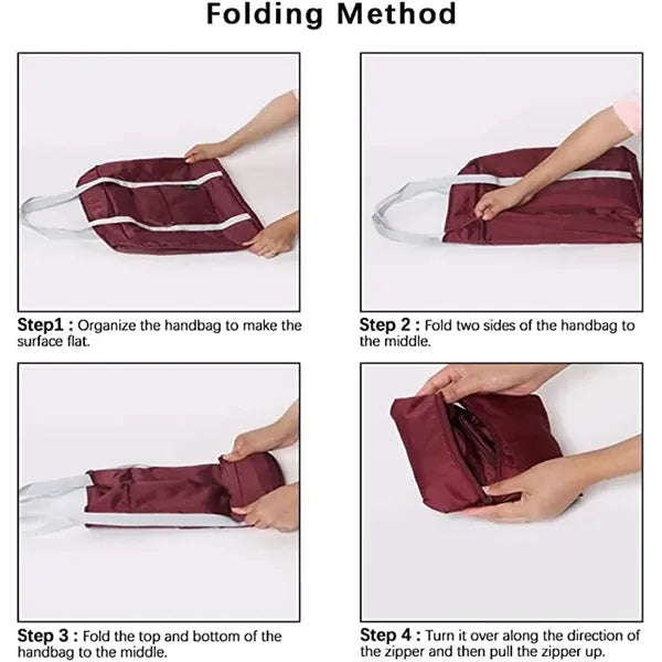 Foldable Travel Duffel Tote Bag Carry on Luggage
