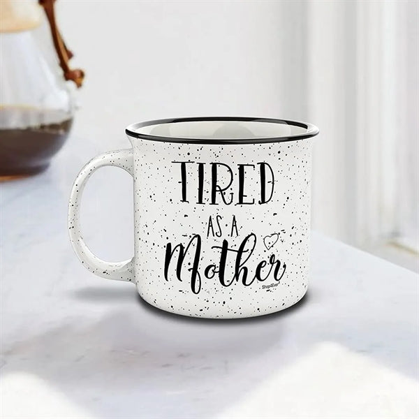15Oz Speckled Classic Ceramic Campfire Coffee Mugs