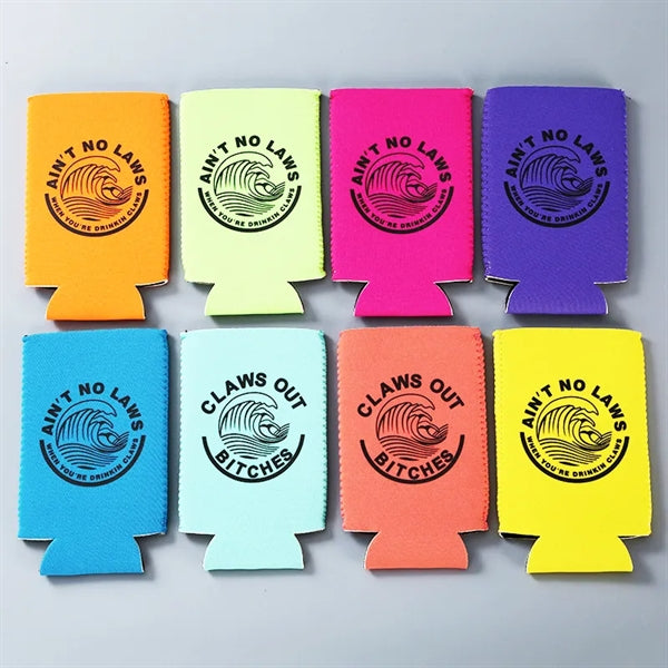 12oz Slim Can Coolers Soda Cover Coolies