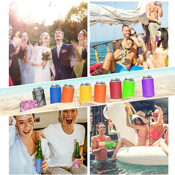 Advertising Collapsible Beer Can Cooler Sleeves