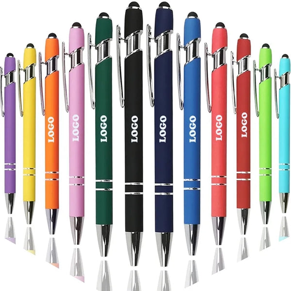 Universal 2 in 1 Ballpoint Pen w/Stylus Tip