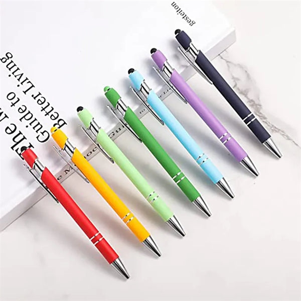Universal 2 in 1 Ballpoint Pen w/Stylus Tip