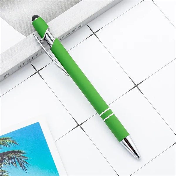 Universal 2 in 1 Ballpoint Pen w/Stylus Tip