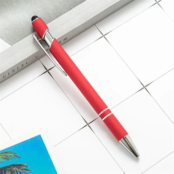 Universal 2 in 1 Ballpoint Pen w/Stylus Tip