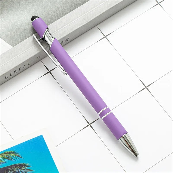 Universal 2 in 1 Ballpoint Pen w/Stylus Tip