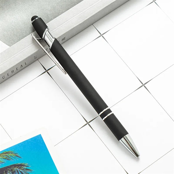 Universal 2 in 1 Ballpoint Pen w/Stylus Tip
