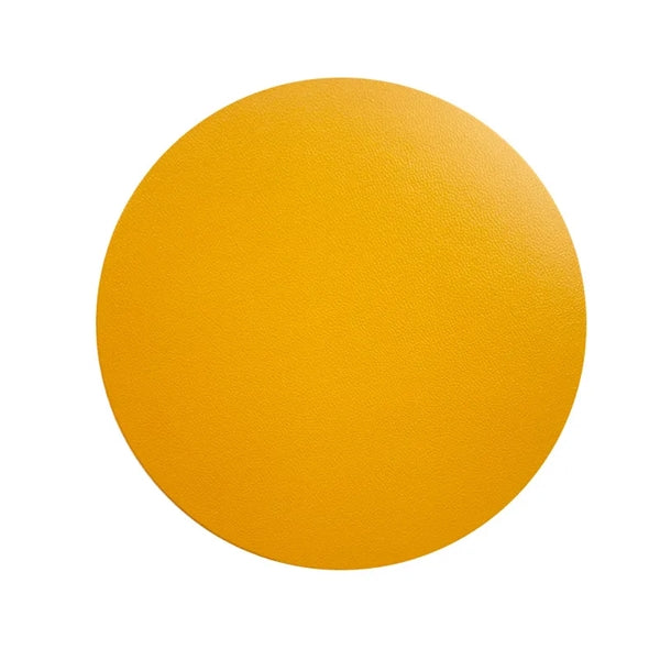 PU Leather Round Cup Coasters