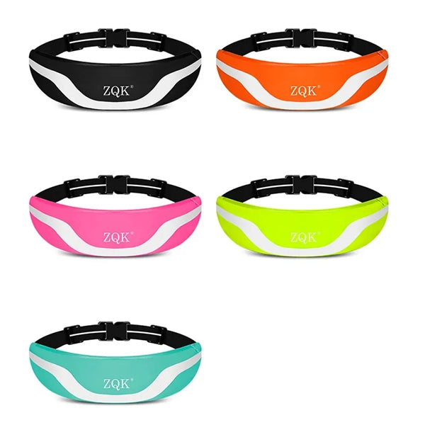 Neoprene Outdoor Sports Running Waist Bag w/Seflective Strip