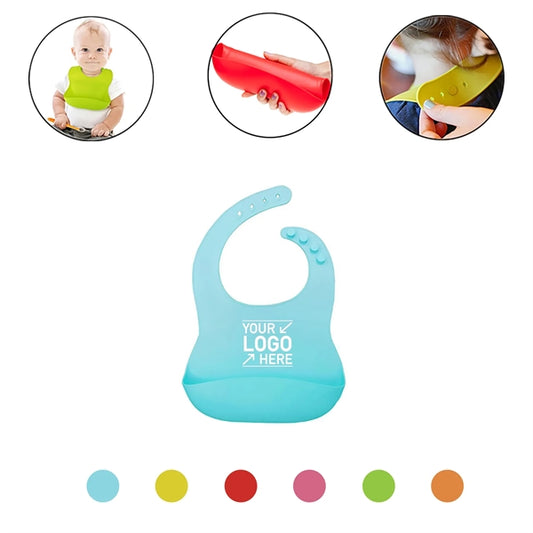 Silicone Bibs for Newborn Infants Toddlers