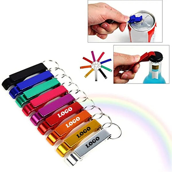 Multifunctional Beer Bottle Opener Keychain