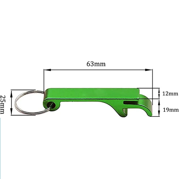 Multifunctional Beer Bottle Opener Keychain