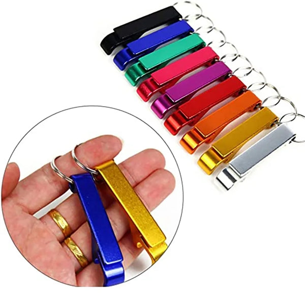 Multifunctional Beer Bottle Opener Keychain