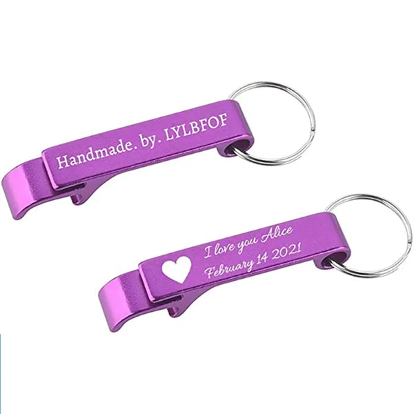 Multifunctional Beer Bottle Opener Keychain