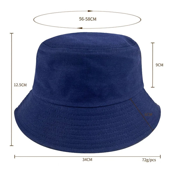 Cotton Unisex Everyday Style Bucket Hat