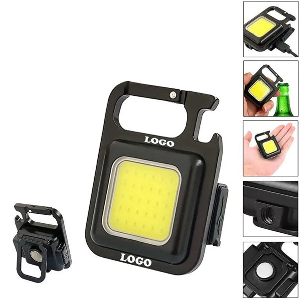 Portable Mini COB Pocket Magnetic Flashlights