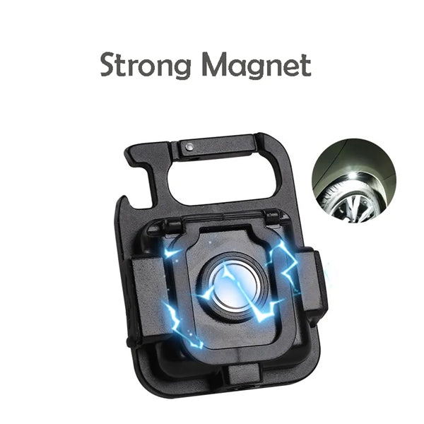 Portable Mini COB Pocket Magnetic Flashlights