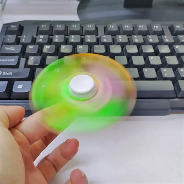 Popper Fidget Finger Spinner keychain